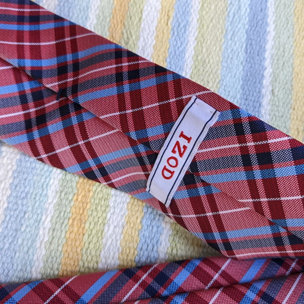 Izod red white